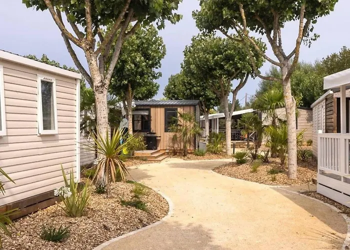 אתר קמפינג Mobil-home Cosy Avec Terrasse - 5 Personnes - Api-1-52-1041 סן ז'אן דה מון